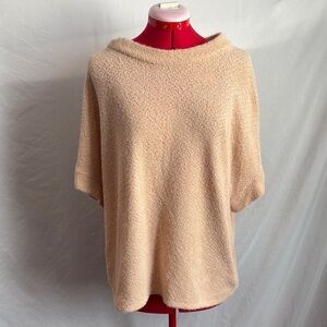 Eclipse Cream Cowl Neck Sweater Soft Texture